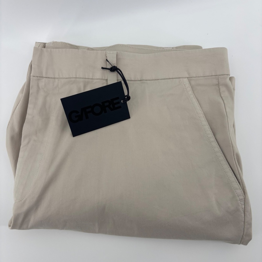 New G/FORE All Play Cotton Stretch Performance Golf Shorts Men 40 STN GMR000022